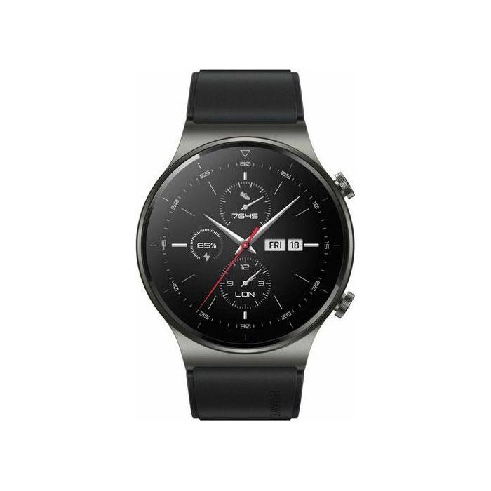 Huawei Watch GT 2 Pro Sport GPS 46mm Night Black Titanium Case med Black Rem