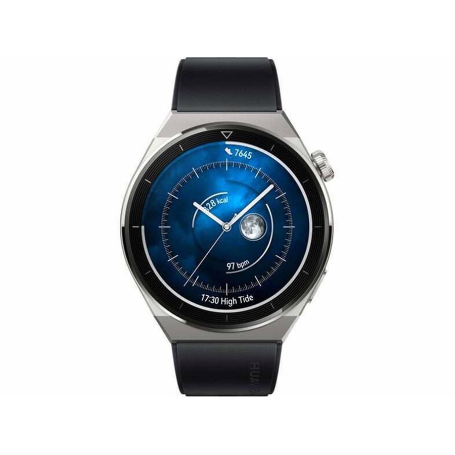 Huawei Watch GT 3 Pro GPS 46mm Titanium Case Med Black Rem