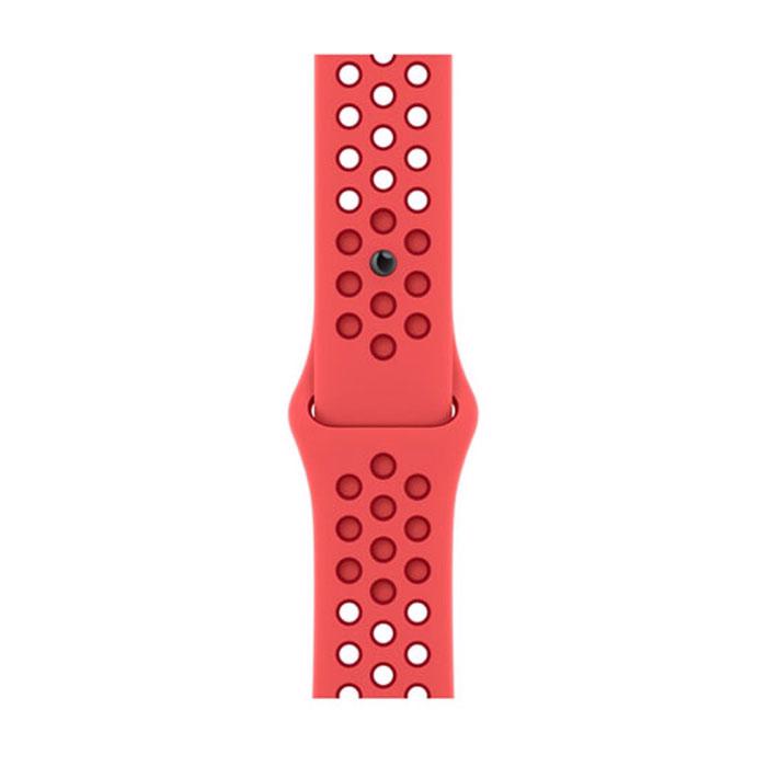 Apple Watch 45mm Bright Crimson/Gym Red Nike Sport Band