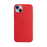 Apple iPhone 14 Plus Silicone Case med MagSafe Red