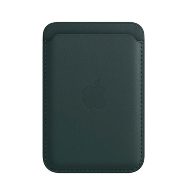 Apple iPhone Leather Wallet med MagSafe Forest Green