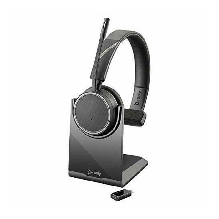 Poly Plantronics Voyager 4210 UC USB-C med ladestand - MS Teams