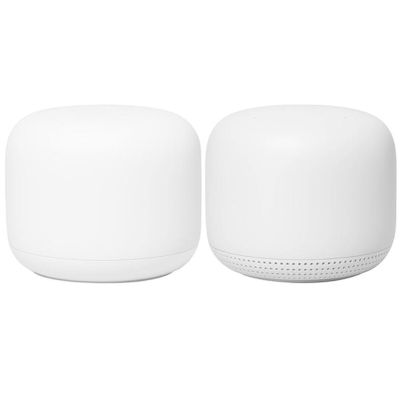 Google Nest Wifi Router + Point Hvid