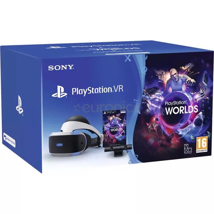 Sony Playstation VR - Worlds Bundle Black, White