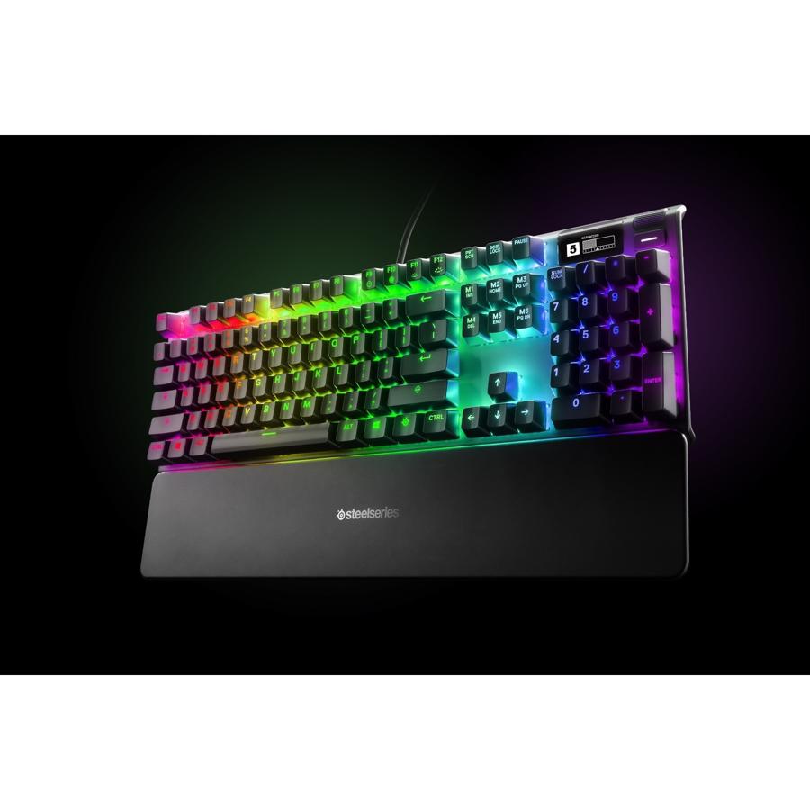 SteelSeries Apex Pro Gaming Tastatur Med Numpad Sort