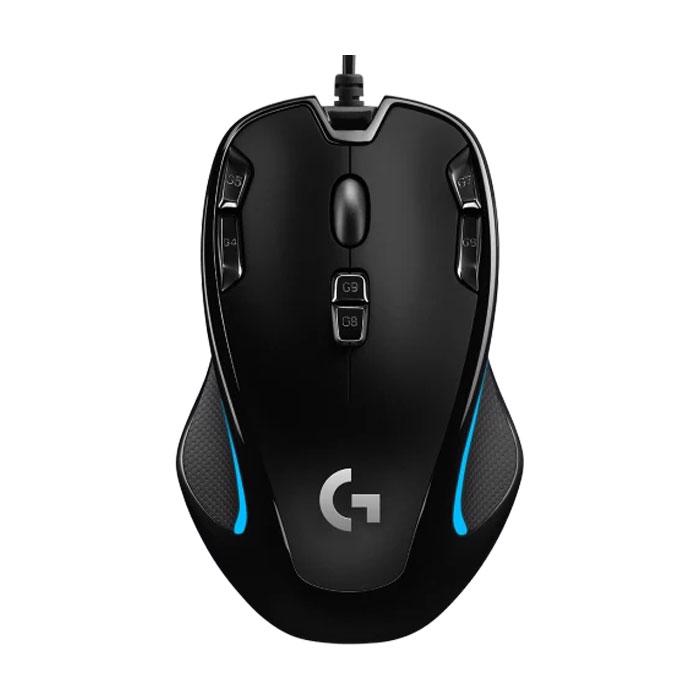 Logitech G G300S Gaming Mus Black/Blue