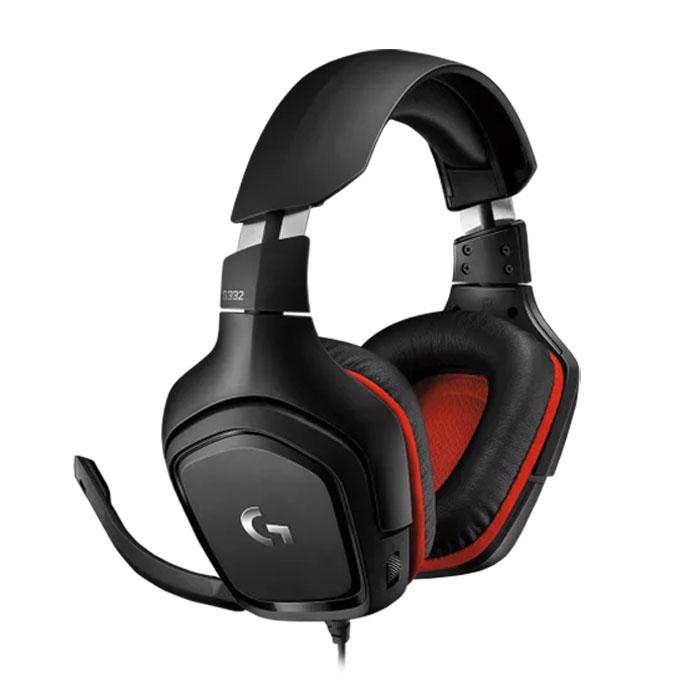 Logitech G G332 Gaming Headset Black/Red