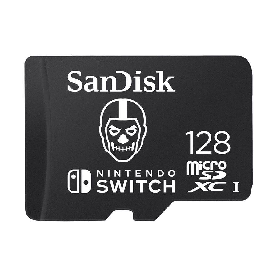 SanDisk 128GB Micro SDXC Card Fortnite Skull Trooper til Nintendo Switch
