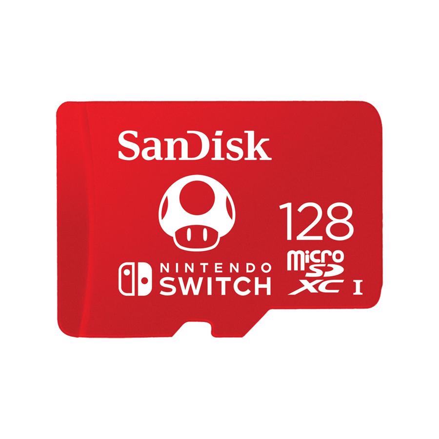 SanDisk 128GB Micro SDXC Card til Nintendo Switch