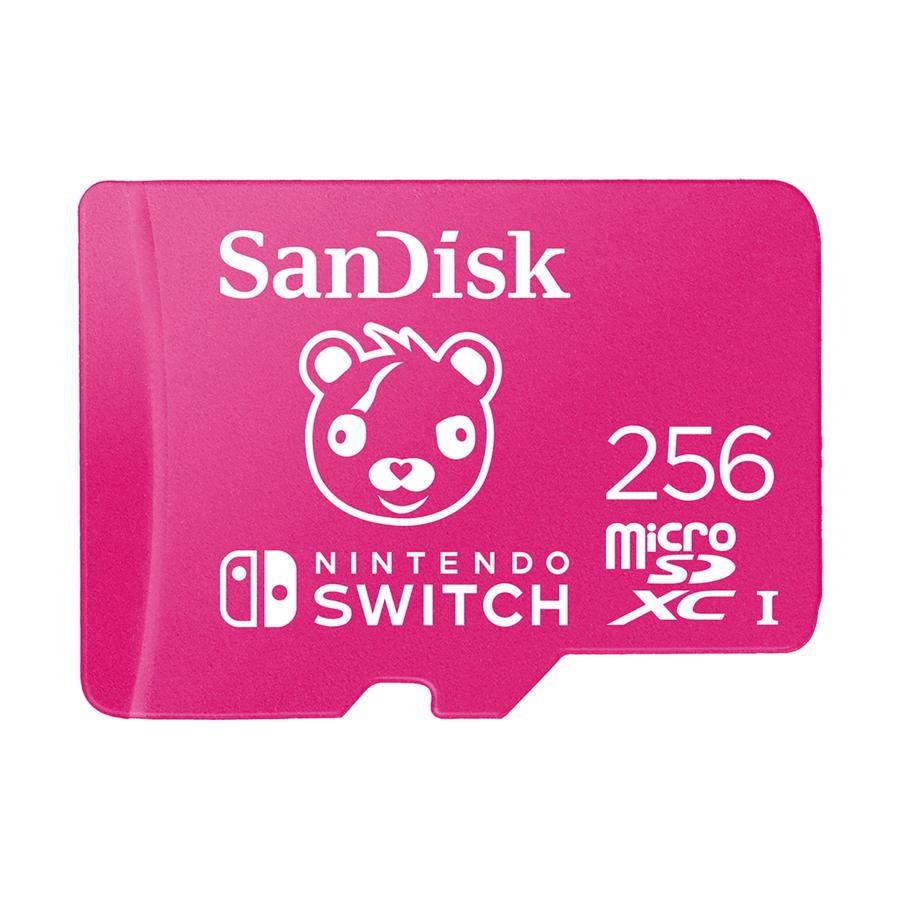 SanDisk 256GB Micro SDXC Card Fortnite Cuddle Team til Nintendo Switch