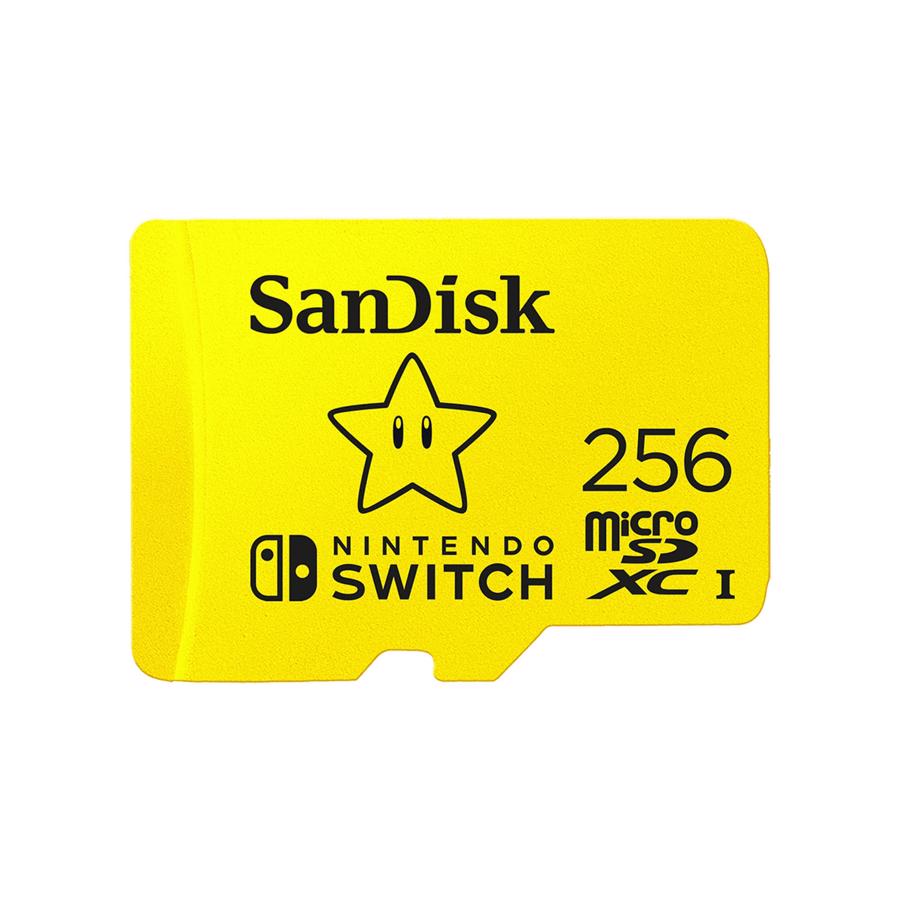 SanDisk 256GB Micro SDXC Card til Nintendo Switch