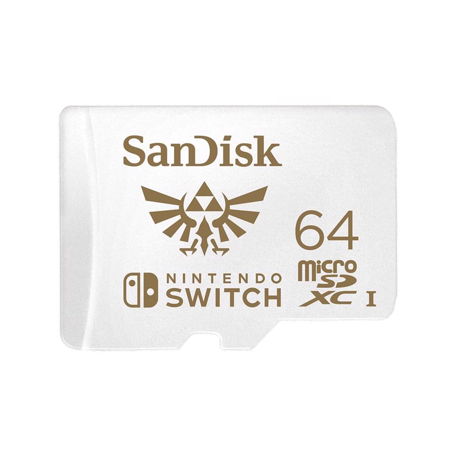 SanDisk 64GB Micro SDXC Card til Nintendo Switch