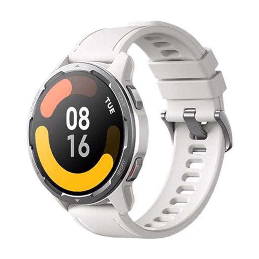 Xiaomi Watch S1 Active GPS 46mm Sølv Hvid Med Silicone Rem