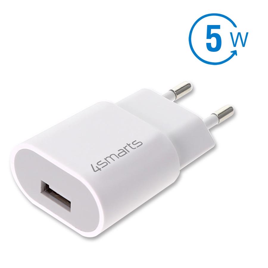4Smarts Wall Charger Voltplug Compact 5W White