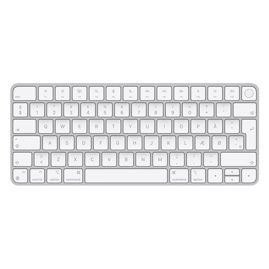 Apple Magic Tastatur med Touch ID dansk Sølv