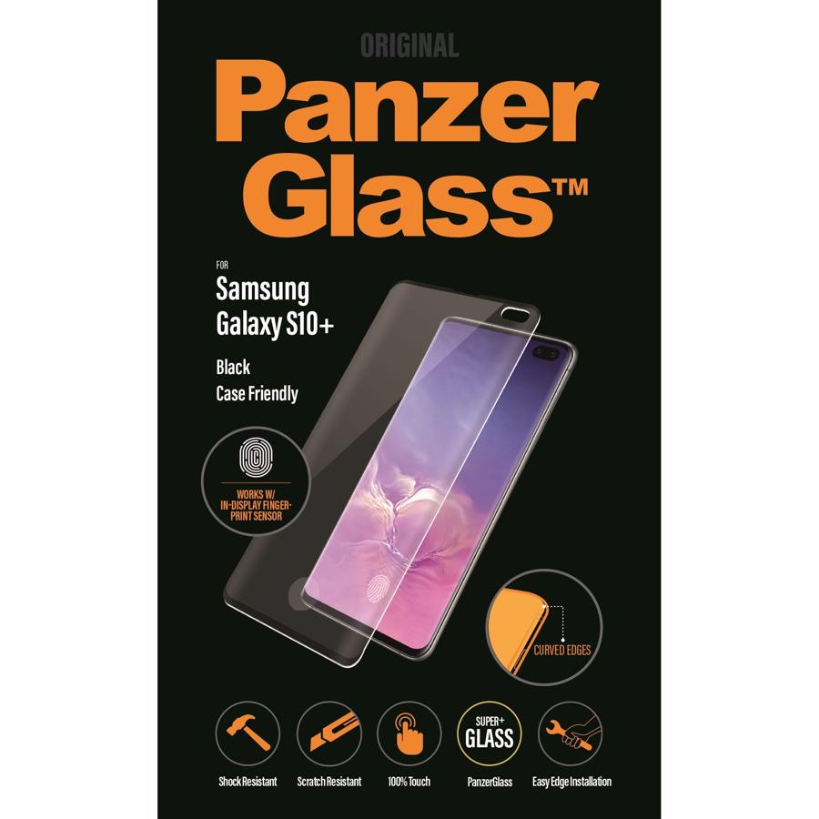 PanzerGlass Samsung Galaxy S10+ Case Friendly & Privasy Black
