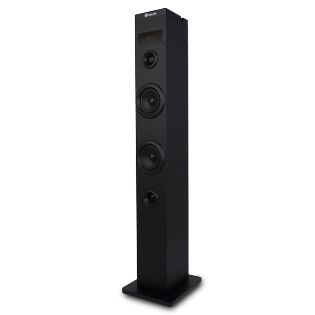 NGS Sky Charm Bluetooth Tower Speaker Black