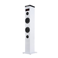 NGS Sky Charm Bluetooth Tower Speaker White