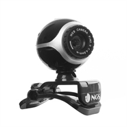 NGS Xpresscam300 8 MP Webcam Black/Silver
