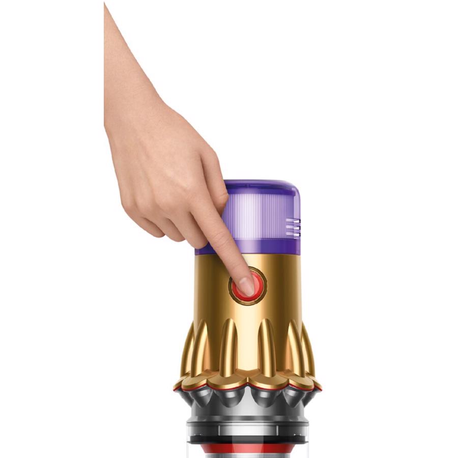 Dyson V12 Detect Absolute Slim støvsuger Nickel/Yellow