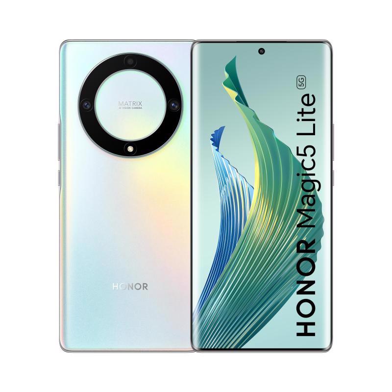 Honor Magic5 Lite 5G 128GB 6GB Silver Dual-SIM