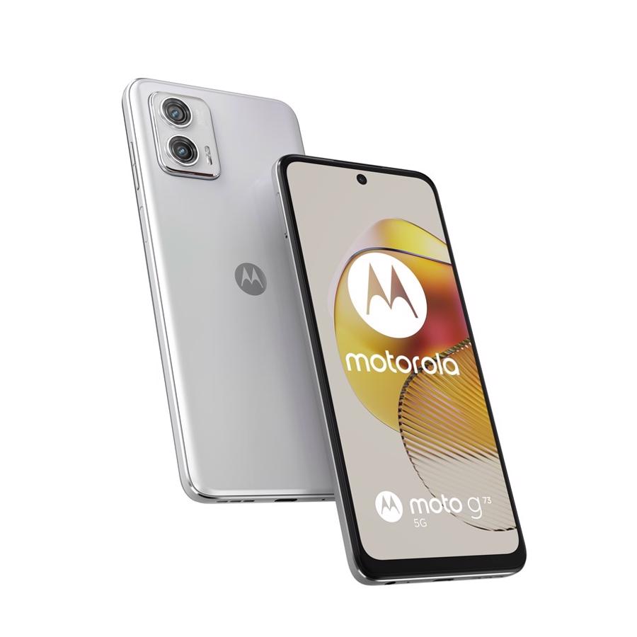 Motorola Moto G73 5G 256GB 8GB Lucent White Dual-SIM