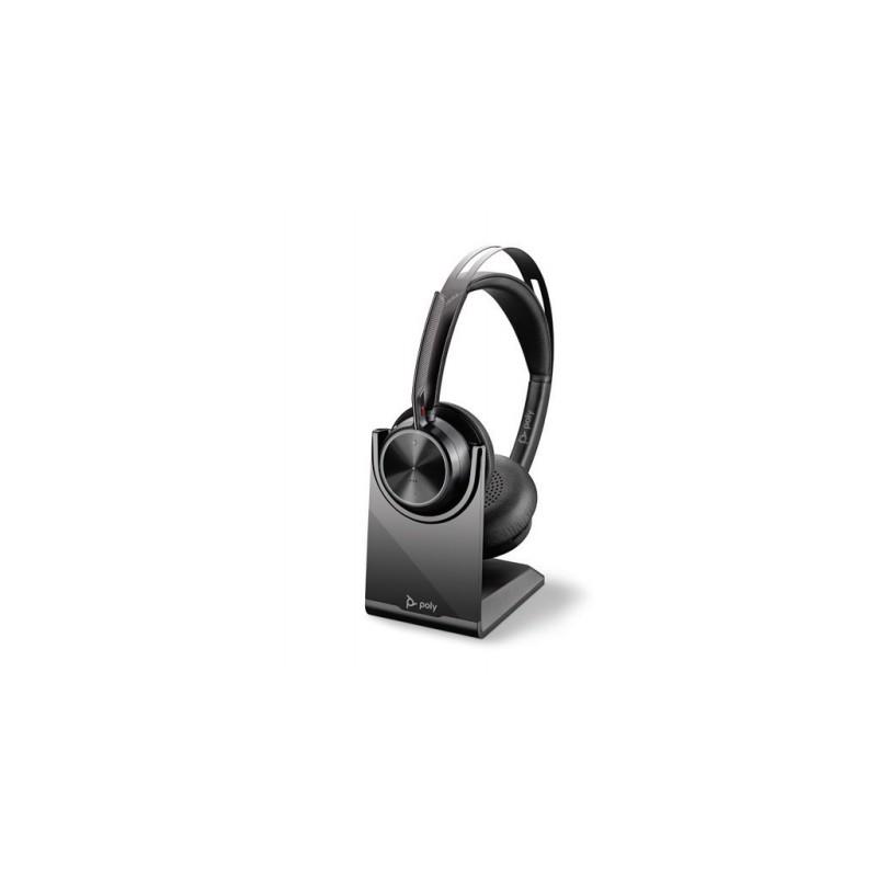 Poly Plantronics Voyager Focus 2 UC Stereo Med Stand - MS Teams