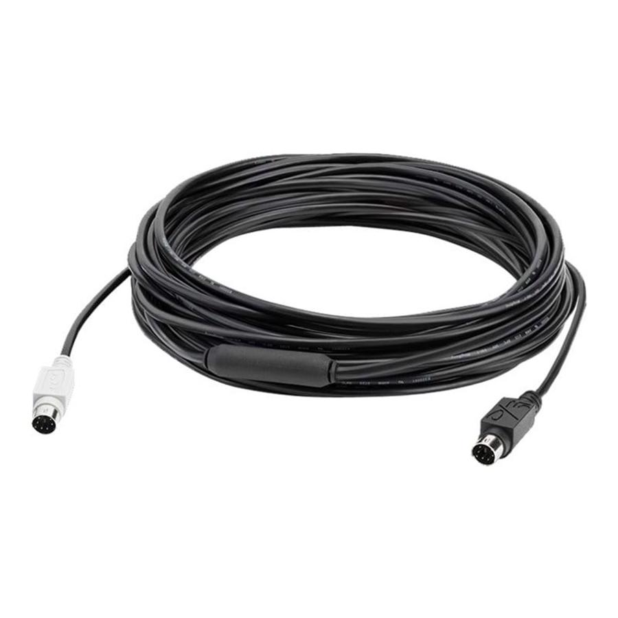 Logitech Group Extended Cable 10m Sort