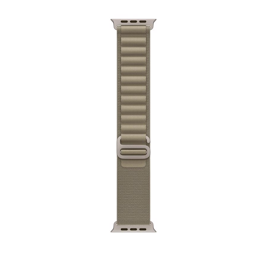 Apple Watch 49mm Olivengrøn Alpine Loop - Large