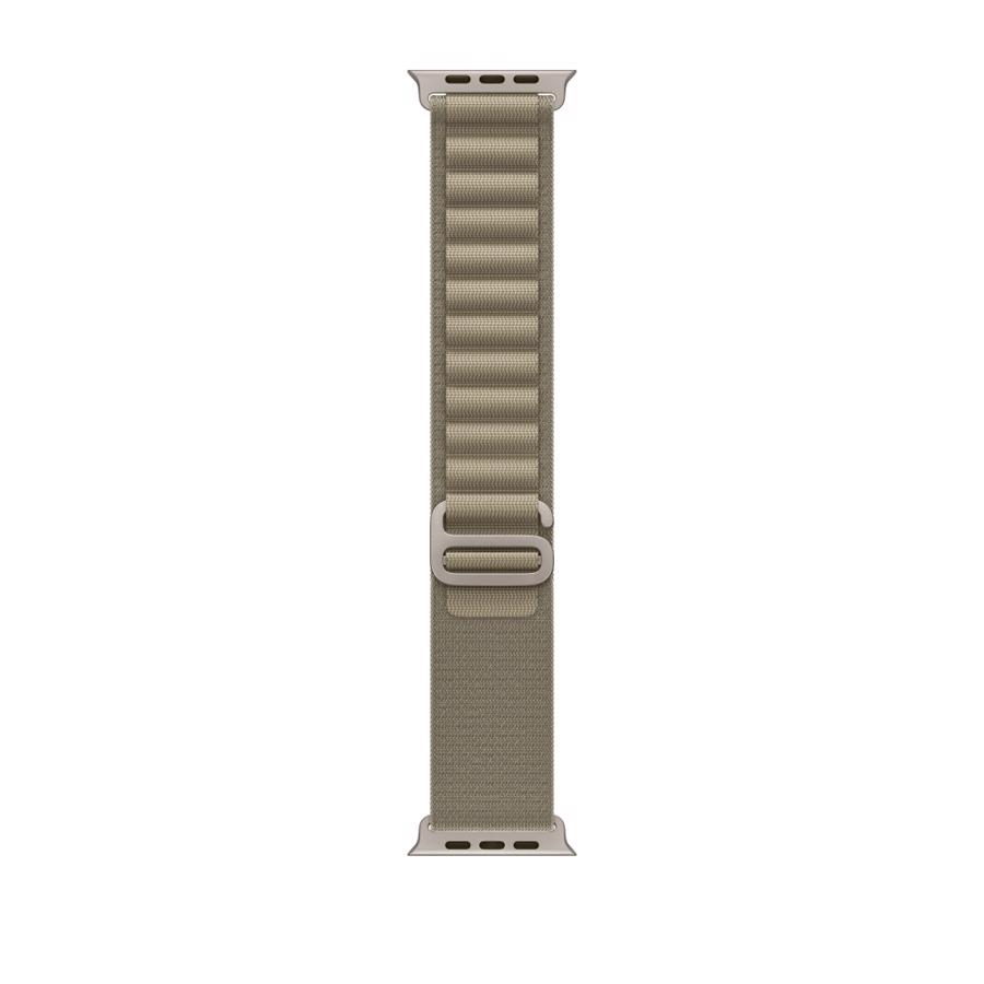 Apple Watch 49mm Olivengrøn Alpine Loop - Medium