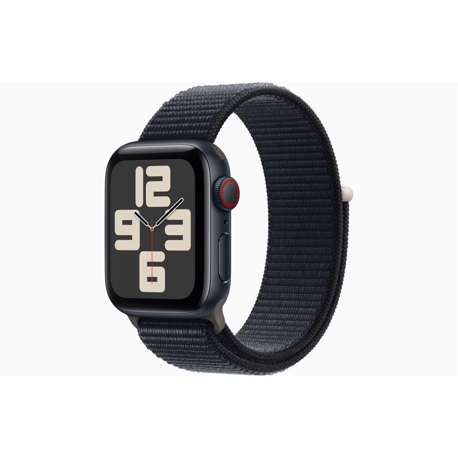 Apple Watch SE GPS & 4G 40mm Midnat Aluminium Case med Midnat Sport Loop