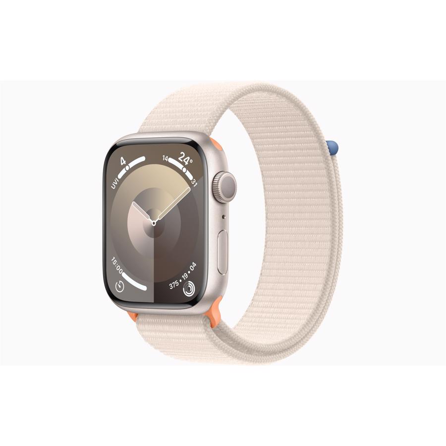 Apple Watch Series 9 GPS 45mm Stjerneskær Aluminium Case med Stjerneskær Sport Loop