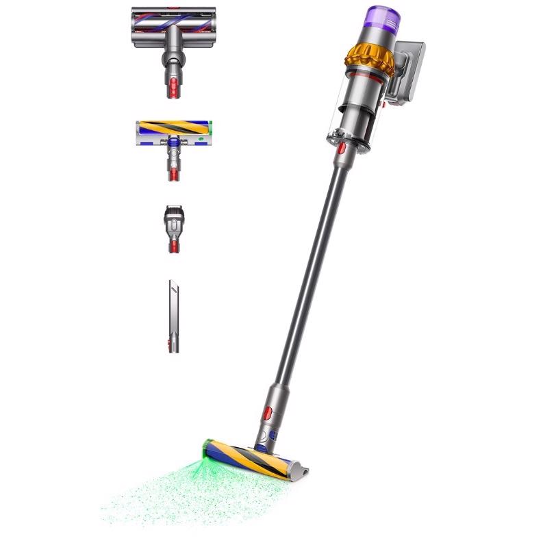 Dyson V15 Detect Absolute 2023 støvsuger Nickel/Yellow