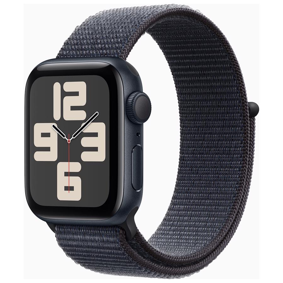 Apple Watch SE GPS 40mm Midnat Aluminium Case med Blæk Sport Loop