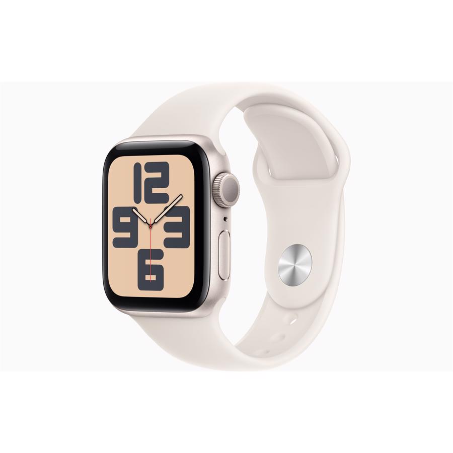 Apple Watch SE GPS 40mm Stjerneskær Aluminium Case med Stjerneskær Sport Band - M/L