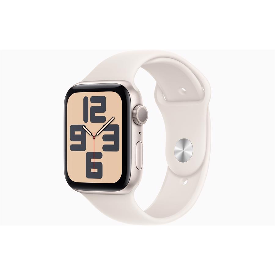 Apple Watch SE GPS 44mm Stjerneskær Aluminium Case med Stjerneskær Sport Band - M/L