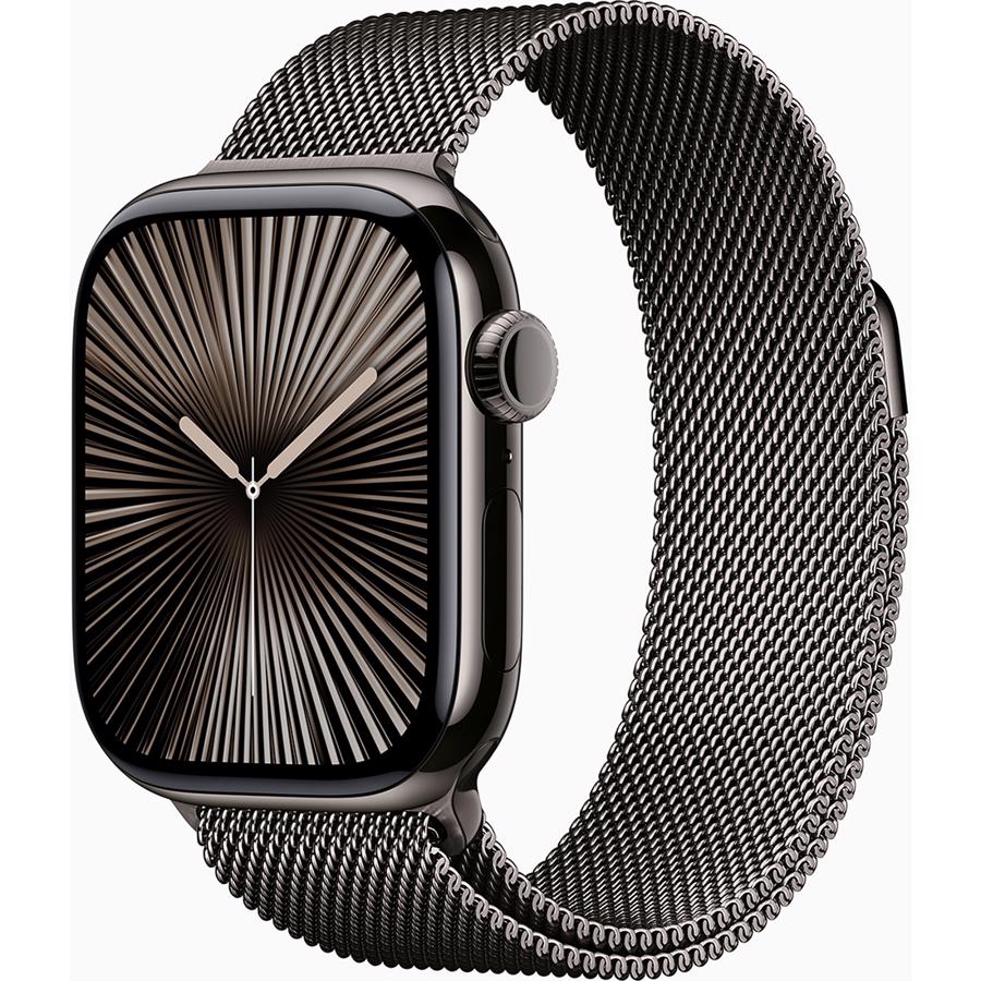 Apple Watch Series 10 GPS & 4G 42mm Skifer Titanium Case med skifer Milanese Loop