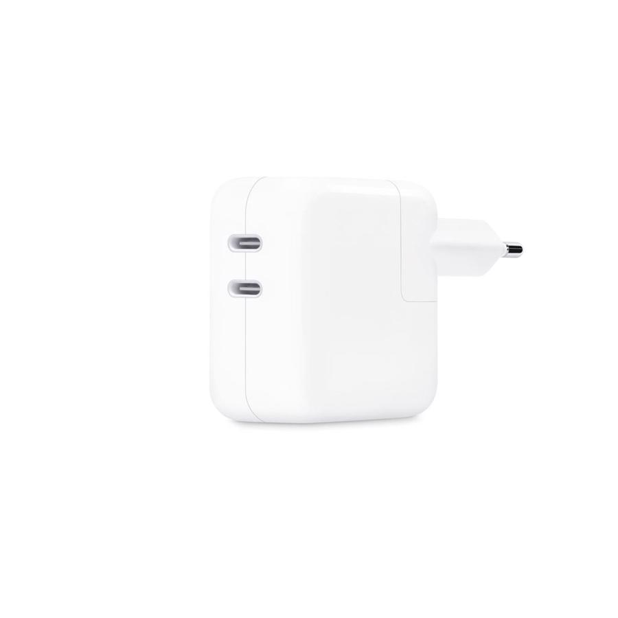 Apple 35W Dual USB-C Porte Strømforsyning Hvid