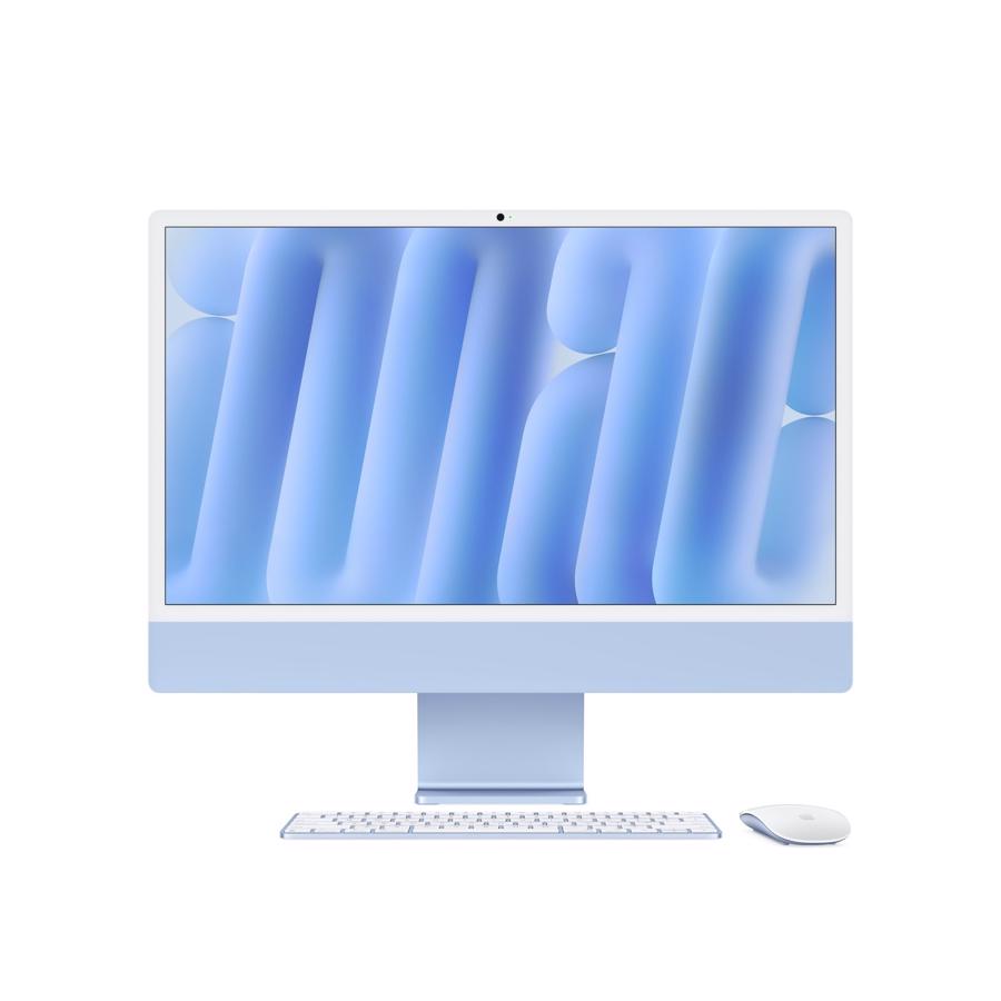 Apple iMac 24" Retina 4.5K (2024) 16GB 512GB Blå 8-core CPU 8-core GPU