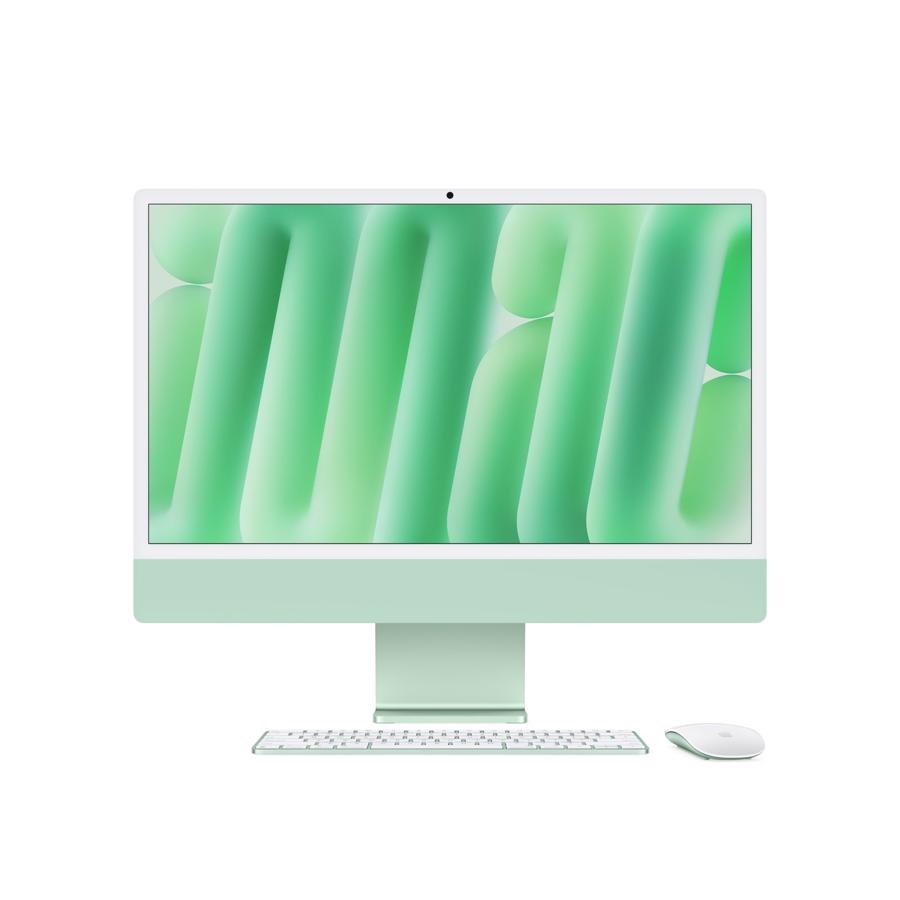 Apple iMac 24" Retina 4.5K (2024) 16GB 512GB Grøn 8-core CPU 8-core GPU