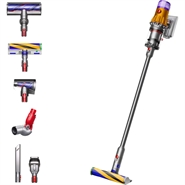 Dyson V12 Detect Slim Absolute Ledningsfri Støvsuger Nikkel/Gul