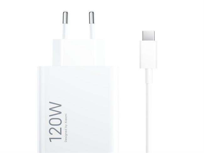 Xiaomi 120W HyperCharge Combo Type-A Hvid
