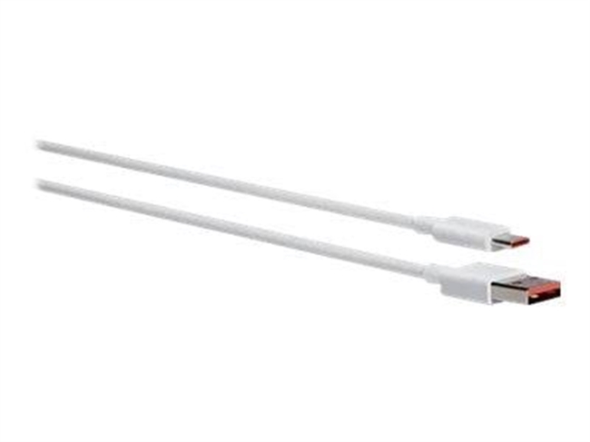 Xiaomi 6A Type-A til Type-C kabel 1m Hvid