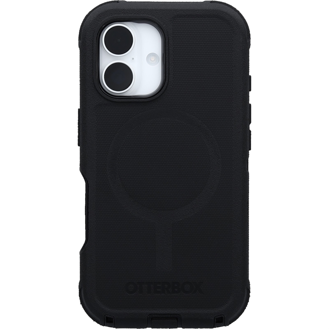 OtterBox Defender MagSafe Case til Apple iPhone 16 Sort