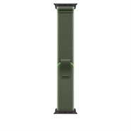 Apple Watch 49mm Grøn/Neon Trail Loop - M/L - Sort Titanium Finish