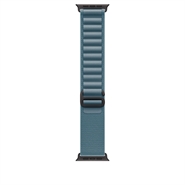 Apple Watch 49mm Lyseblå Alpine Loop - Large - Sort Titanium Finish
