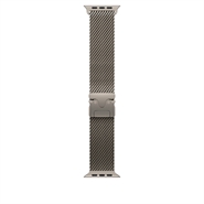 Apple Watch 49mm Naturlig Titanium Milanese Loop - Large