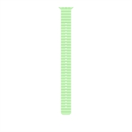 Apple Watch 49mm Neongrøn Ocean Band Extension - Naturligt Titanium Finish