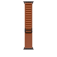 Apple Watch 49mm Terracotta Alpine Loop - Large - Sort Titanium Finish