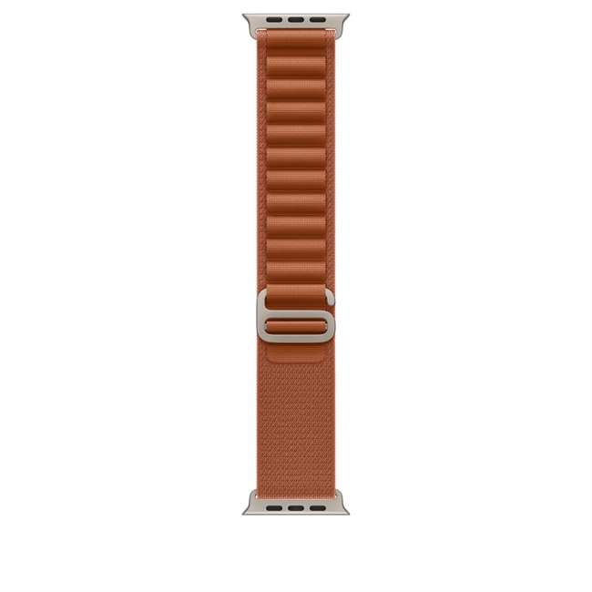 Apple Watch 49mm Terracotta Alpine Loop - Small - Naturligt Titanium Finish